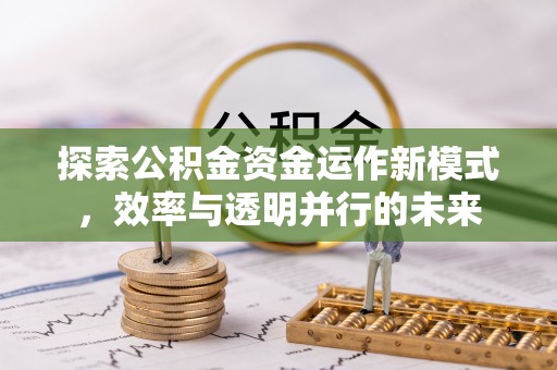 万秀探索公积金资金运作新模式，效率与透明并行的未来