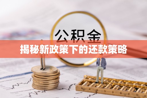 万秀揭秘新政策下的还款策略
