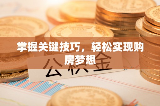 万秀掌握关键技巧，轻松实现购房梦想