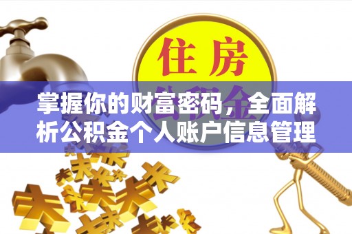 万秀掌握你的财富密码，全面解析公积金个人账户信息管理与优化