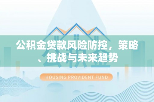 万秀公积金贷款风险防控，策略、挑战与未来趋势