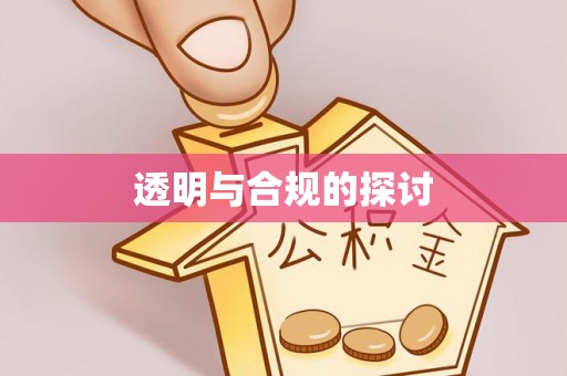 万秀透明与合规的探讨