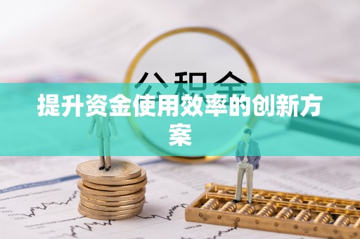 万秀提升资金使用效率的创新方案