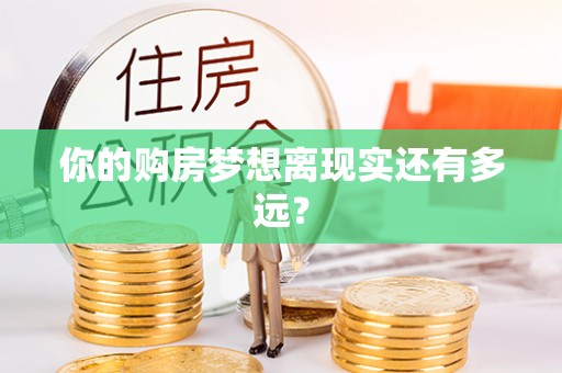 万秀你的购房梦想离现实还有多远？