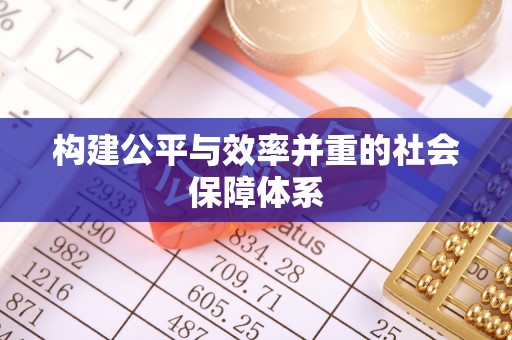 万秀构建公平与效率并重的社会保障体系