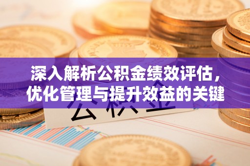 万秀深入解析公积金绩效评估，优化管理与提升效益的关键路径