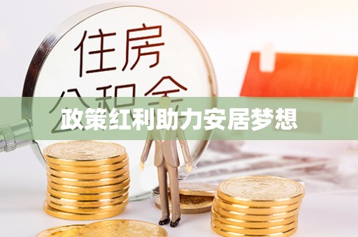 万秀政策红利助力安居梦想